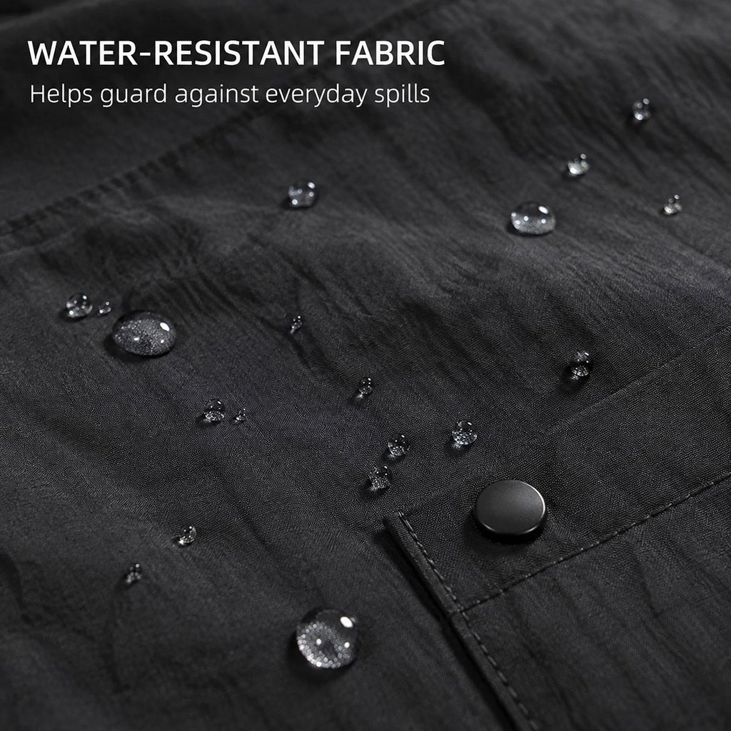 Water Resistant Utility Apron with Adjustable Straps and Three Pockets