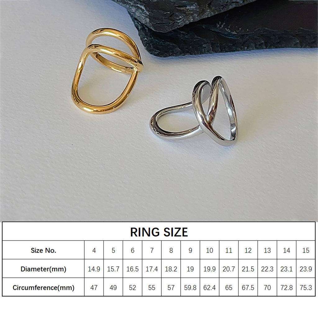 Women's Modern Minimalist Statement Ring for Daily & Stylish Wear