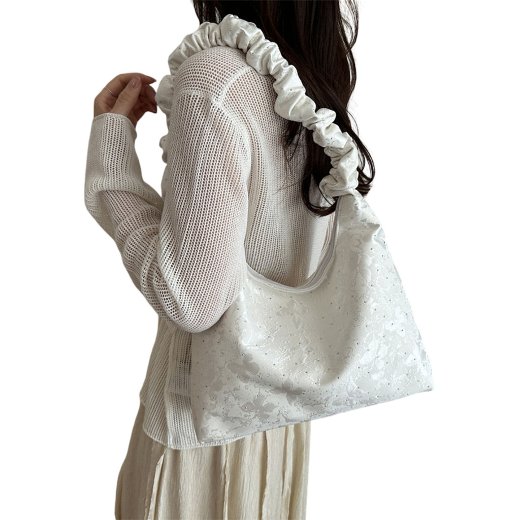 Shoulder Bag with Zipper Closure for Everyday Use