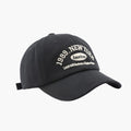 Anna-Kaci Cotton Baseball Cap with Embroidered Lettering Adjustable Strap Back