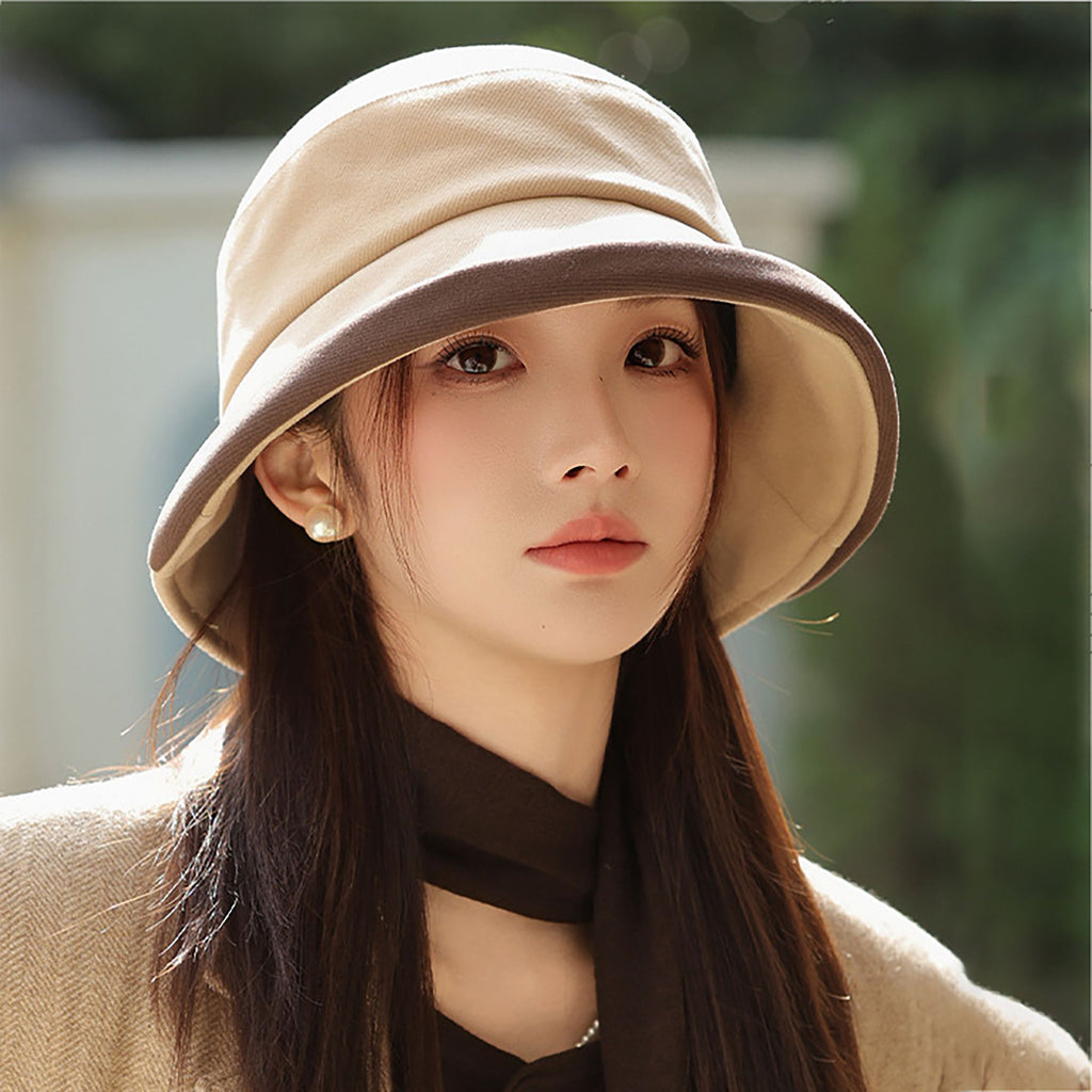 Anna-Kaci Women's Bucket Hat with Cute Bow Detail