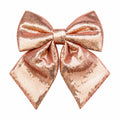 Sequin Christmas Bow Hanging Decoration 1 Piece
