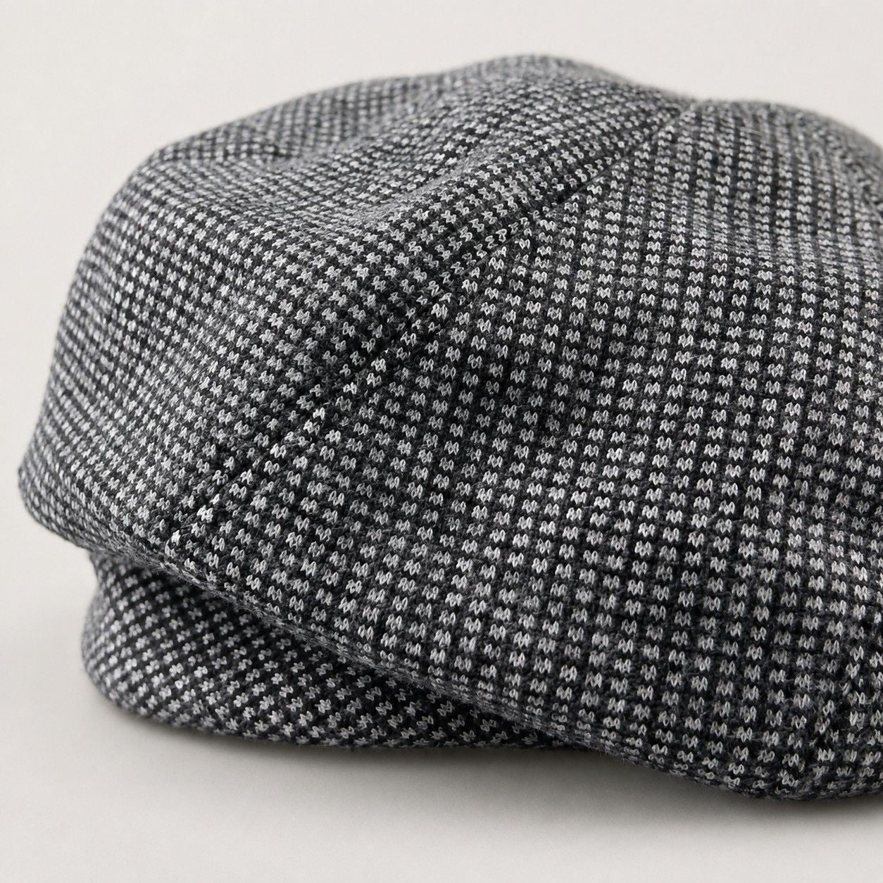 Wool Blend Houndstooth Beret Hat Vintage Painter Cap for Fall Winter