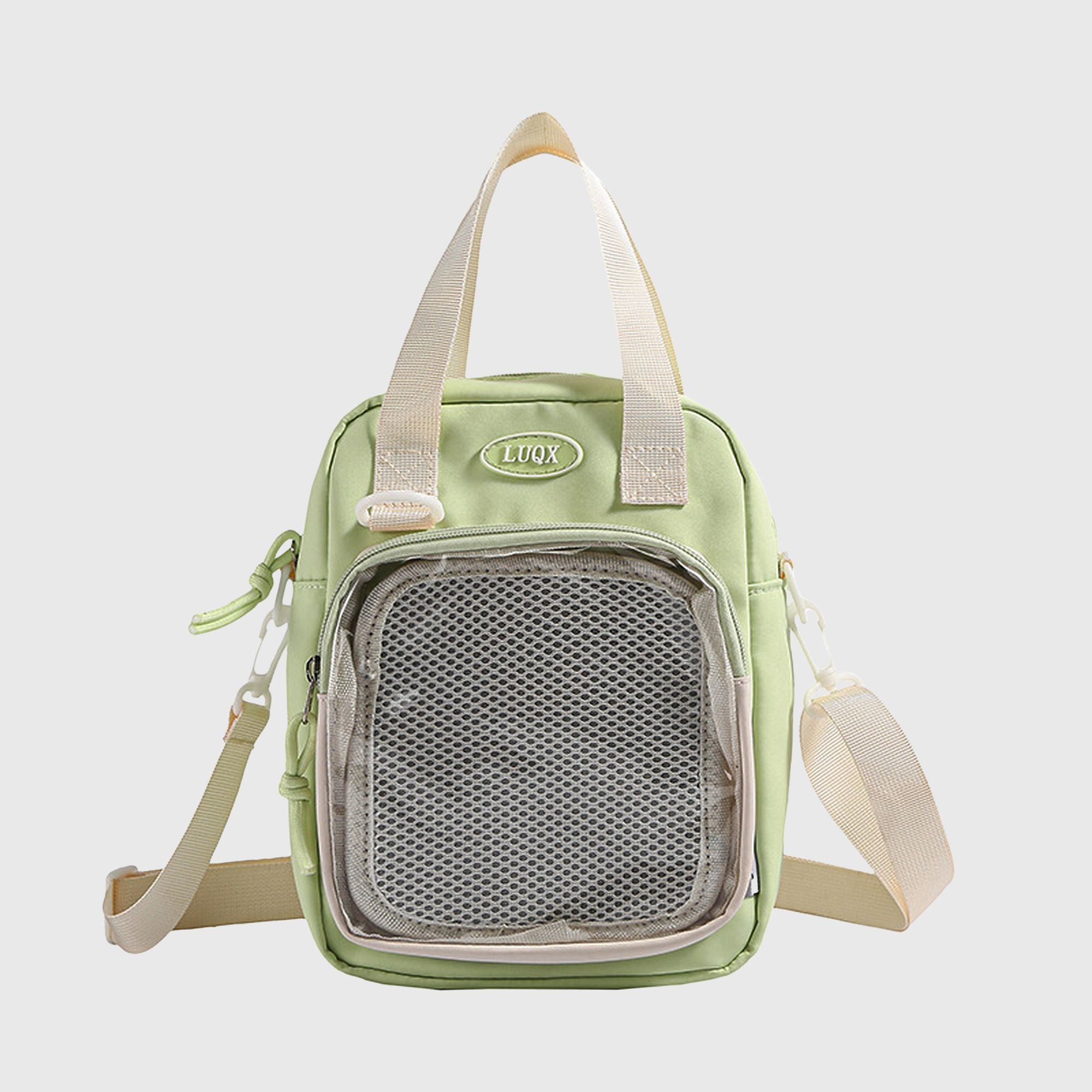 Anna-Kaci Women's Lightweight Multi - Use Canvas Crossbody Bag - Small Travel Shoulder Purse