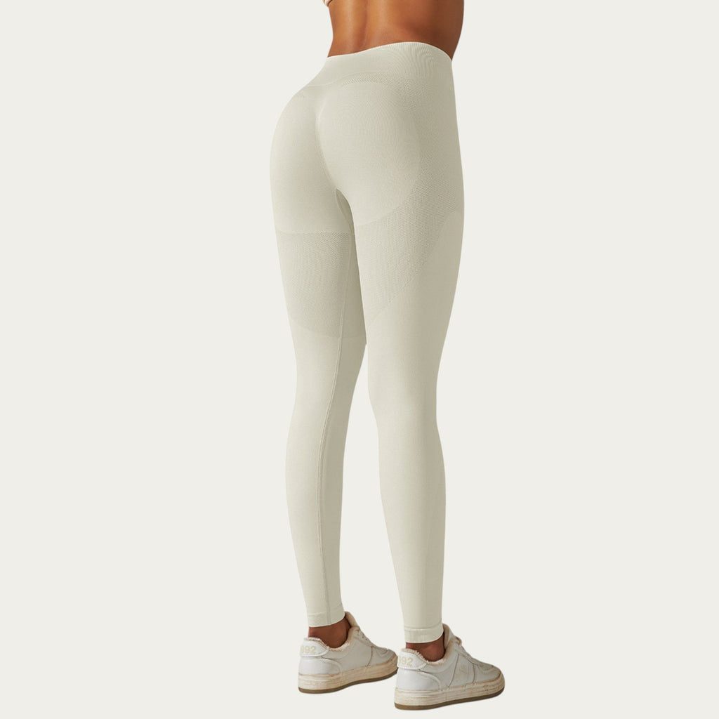 Anna-Kaci Active Women's Seamless High Waist Leggings with Sculpting Fit and Compression Support