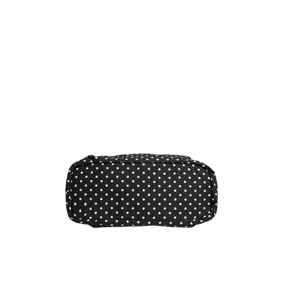 Polka Dot Lace Accent Shoulder Bag for Women