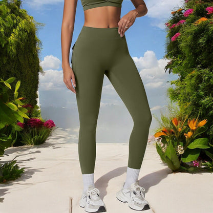 High Waist Full-Length Leggings for Yoga and Everyday Comfort