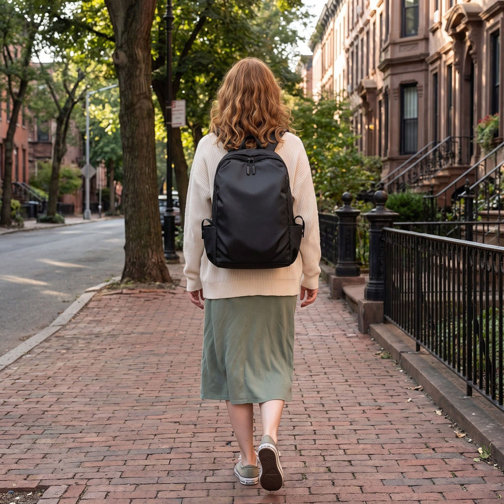 Sleek Essential Laptop Backpack - Versatile Daypack for Travel, School, and Office