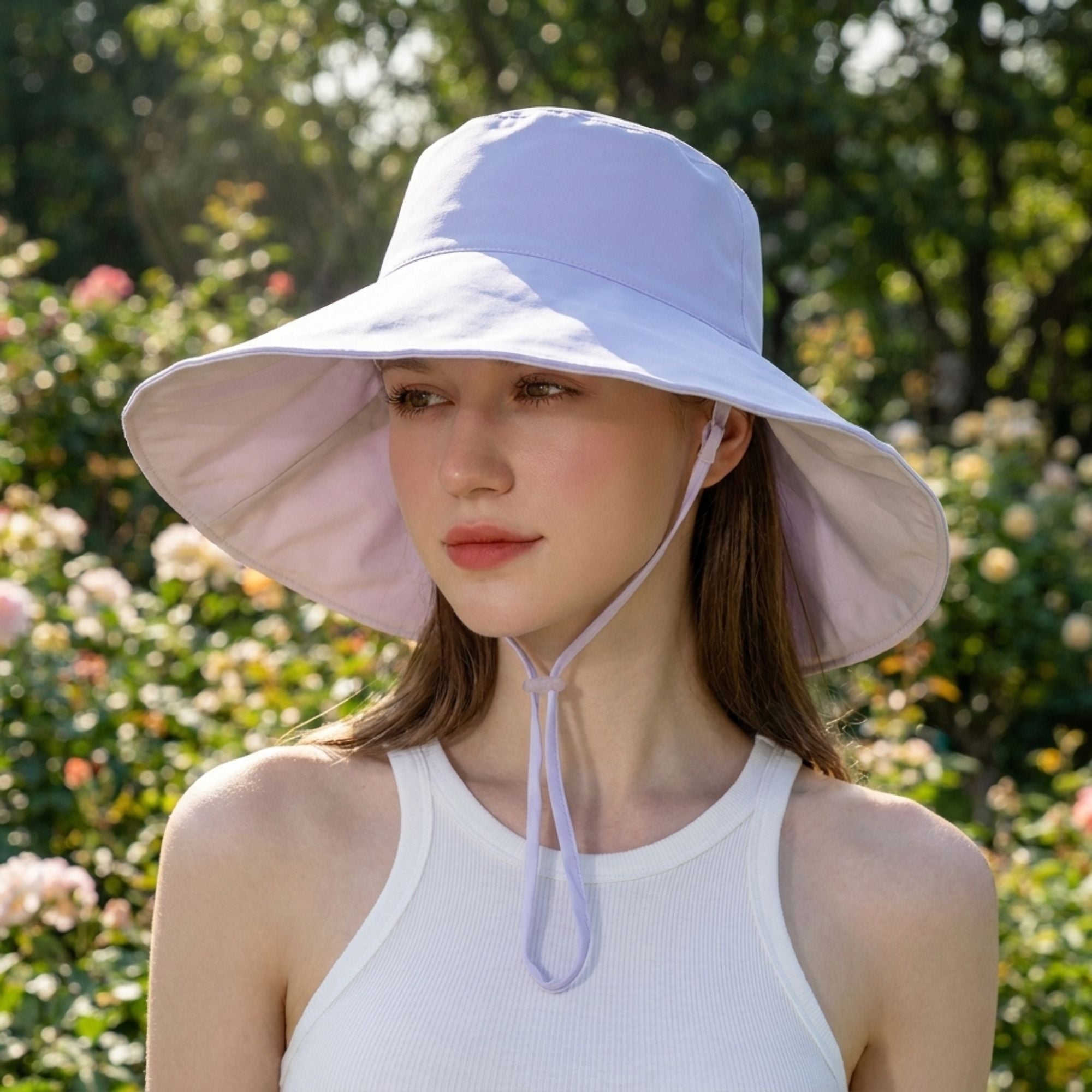 Reversible Wide Brim Sun Hat