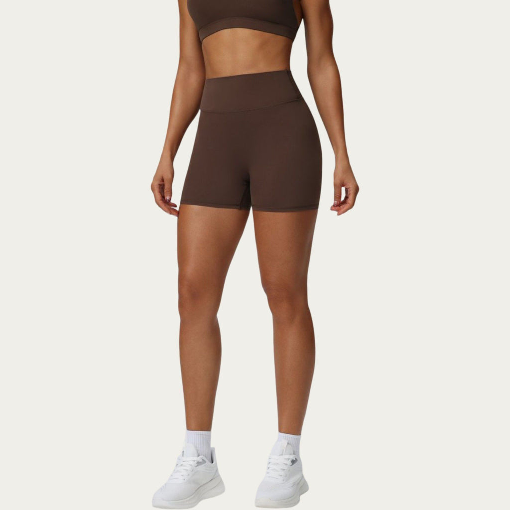 Anna-Kaci Active Women's High Waist Biker Shorts with Smooth Stretch Knit Fabric