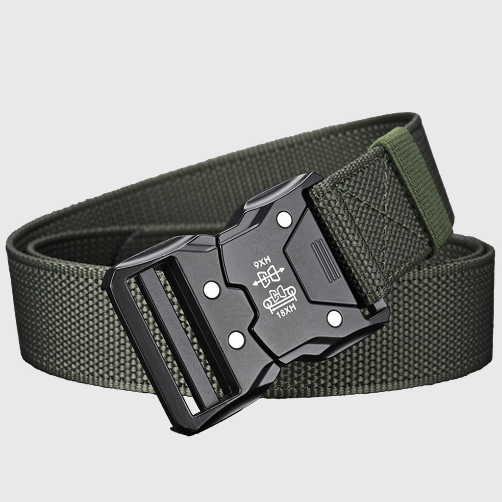Anna-Kaci Women's Tactical Nylon Belt - Heavy-Duty Quick-Release Buckle Belt for Outdoor, Casual & Everyday Wear