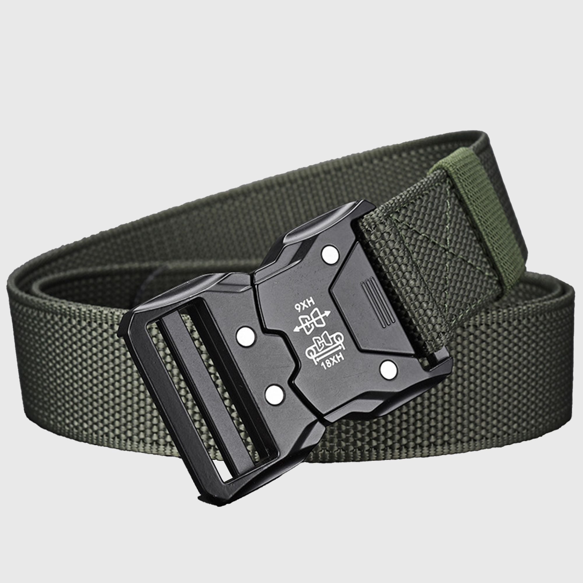 Anna-Kaci Women's Tactical Nylon Belt - Heavy-Duty Quick-Release Buckle Belt for Outdoor, Casual & Everyday Wear