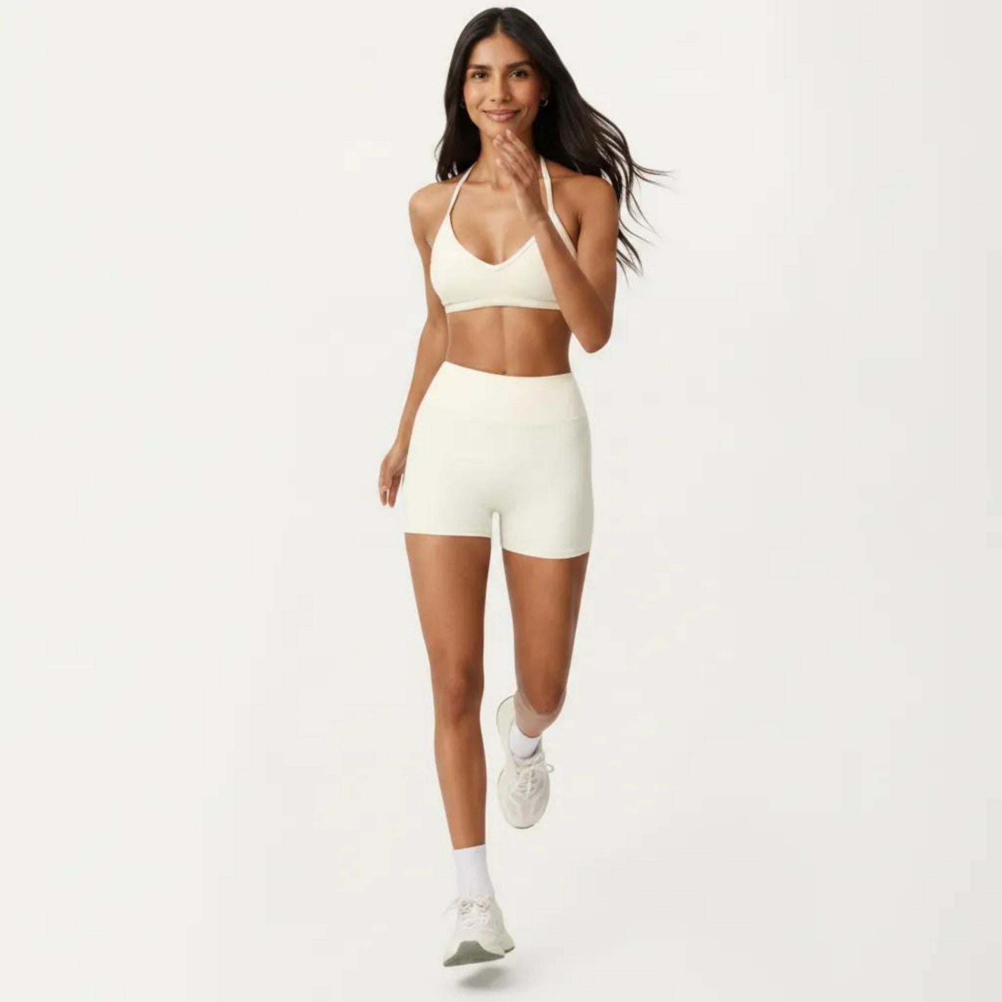 Anna-Kaci Active Women's High Waist Mini Biker Shorts with Smooth Stretch Fabric and Supportive Fit