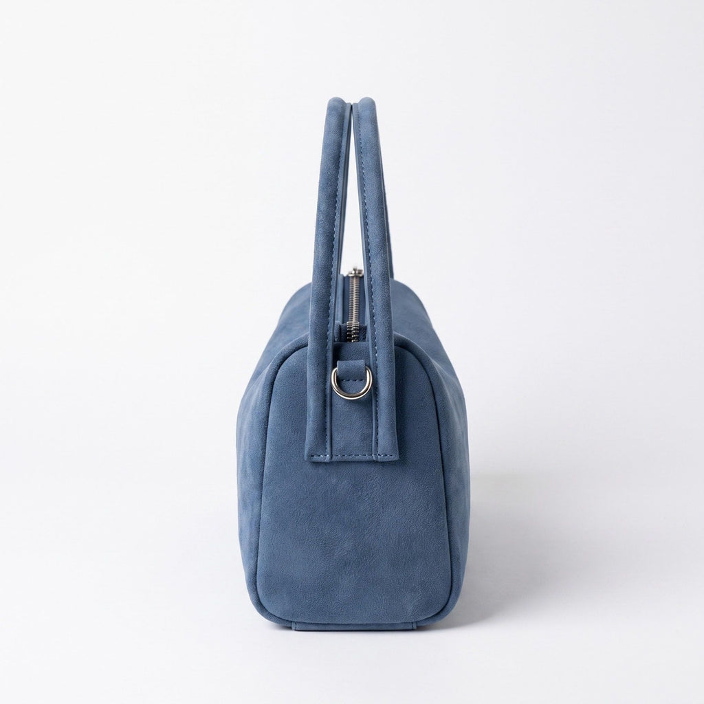 Structured Shoulder Bag with Dual Handles and Crossbody Strap 11.8x9.5x4in