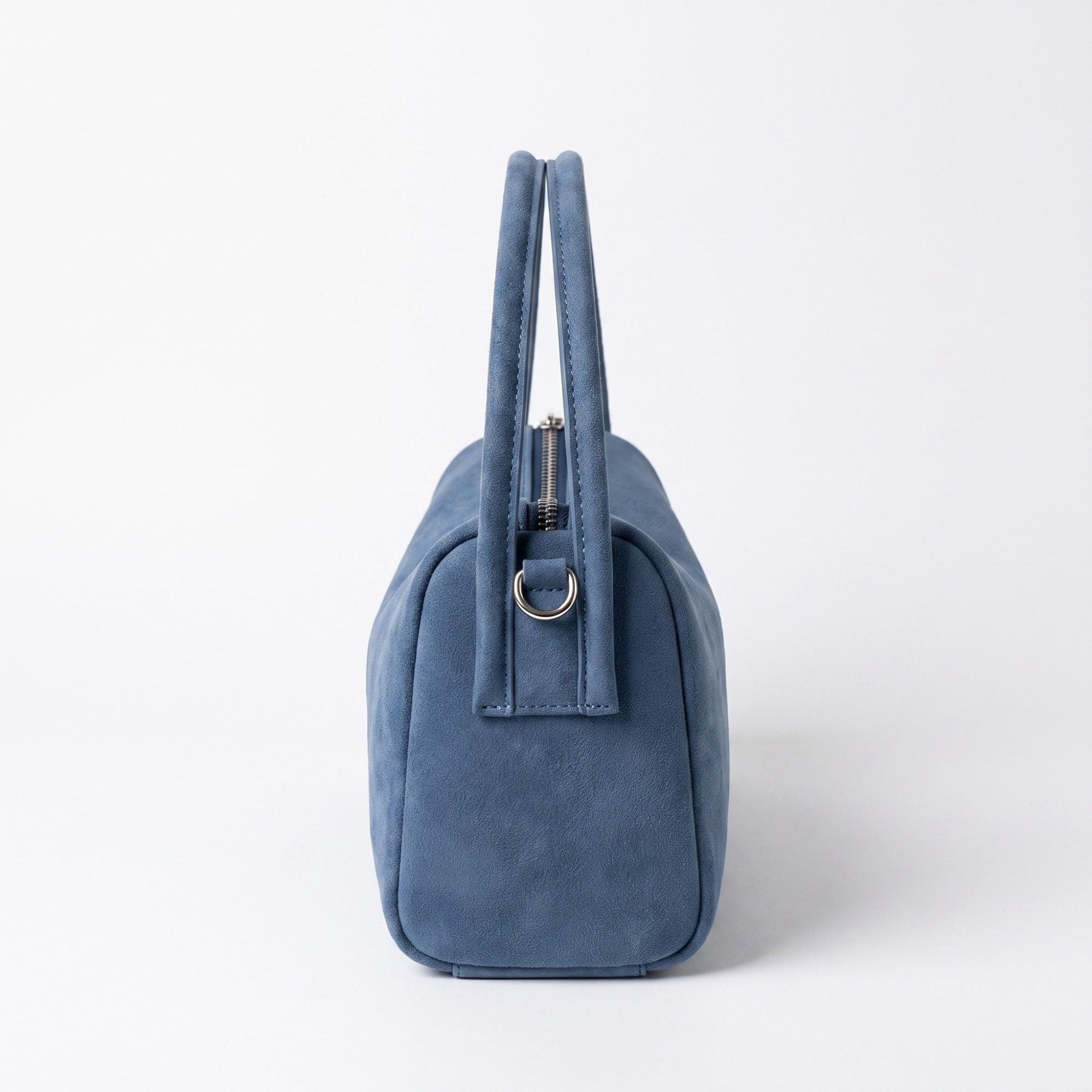 Structured Shoulder Bag with Dual Handles and Crossbody Strap 11.8x9.5x4in