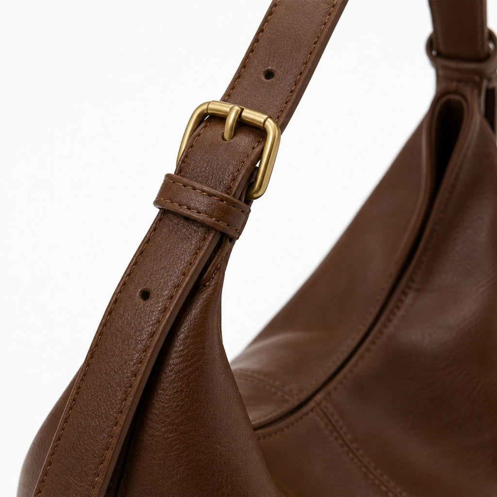 Large Capacity Slouchy Hobo Shoulder Bag