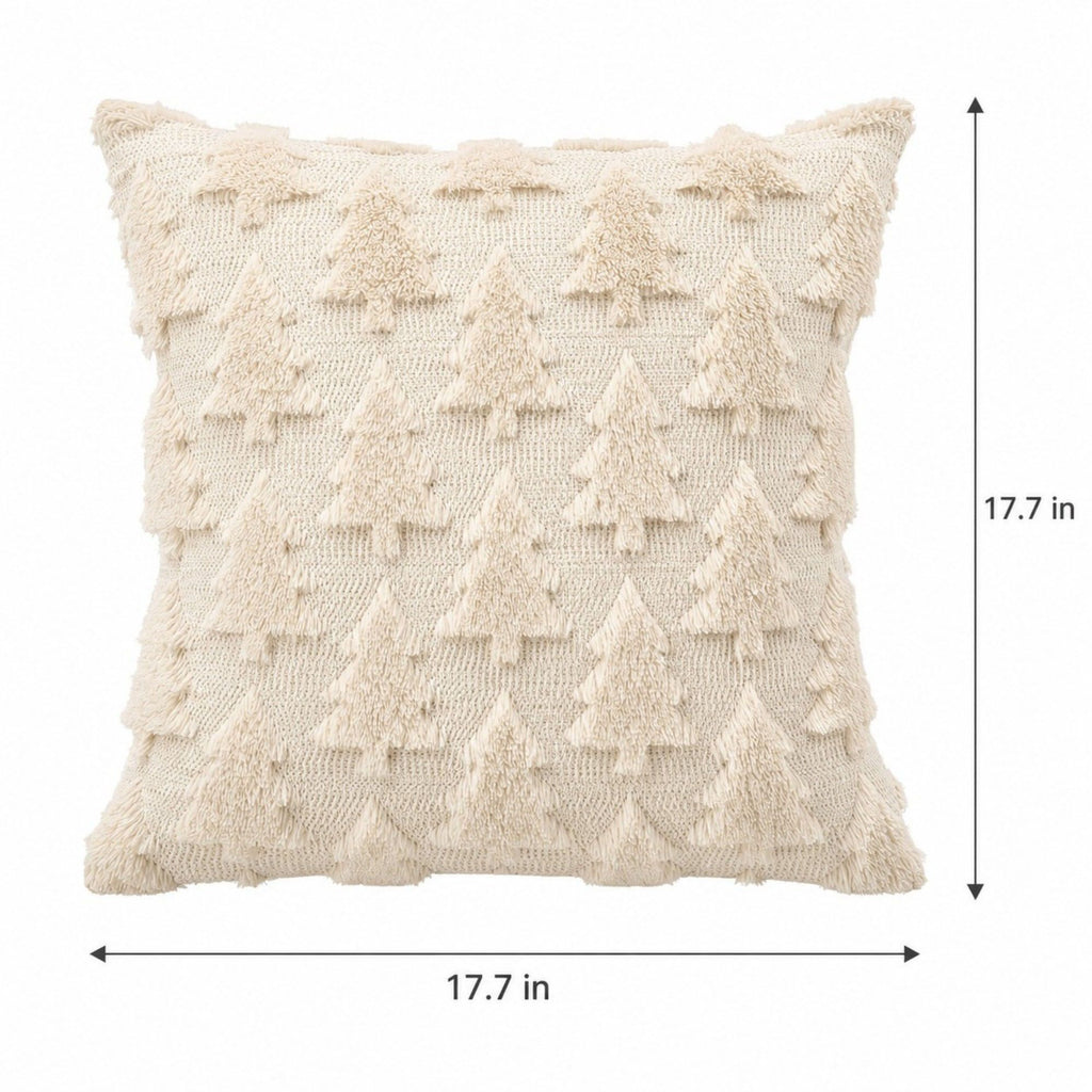 2pc Christmas Tree Pillow Covers 17.7 x 17.7 in