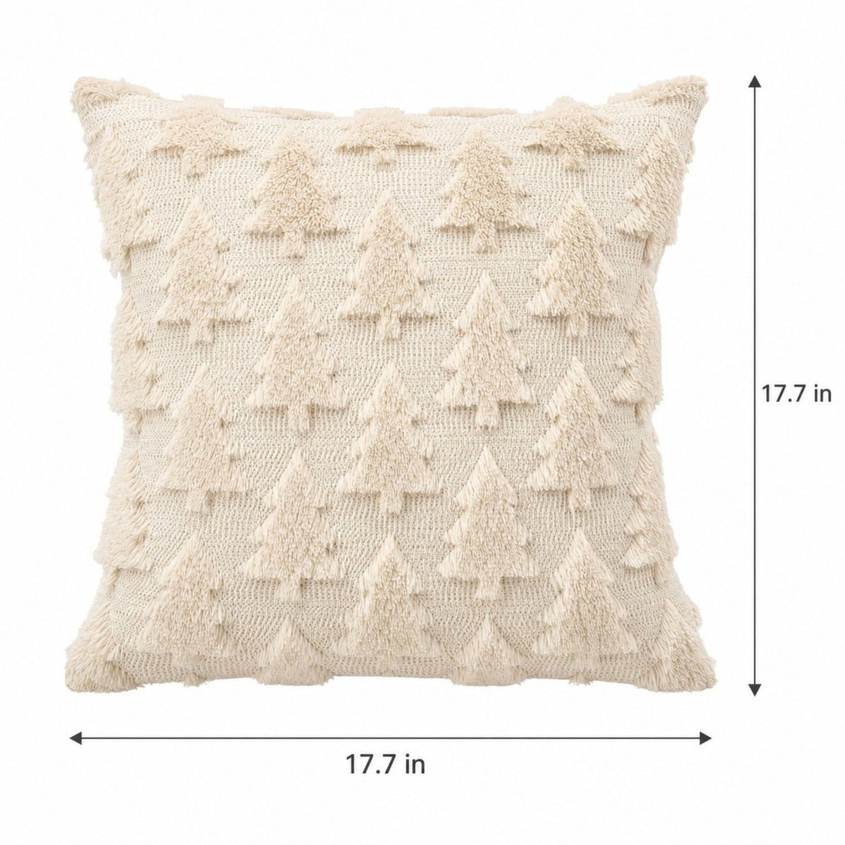 2pc Christmas Tree Pillow Covers 17.7 x 17.7 in