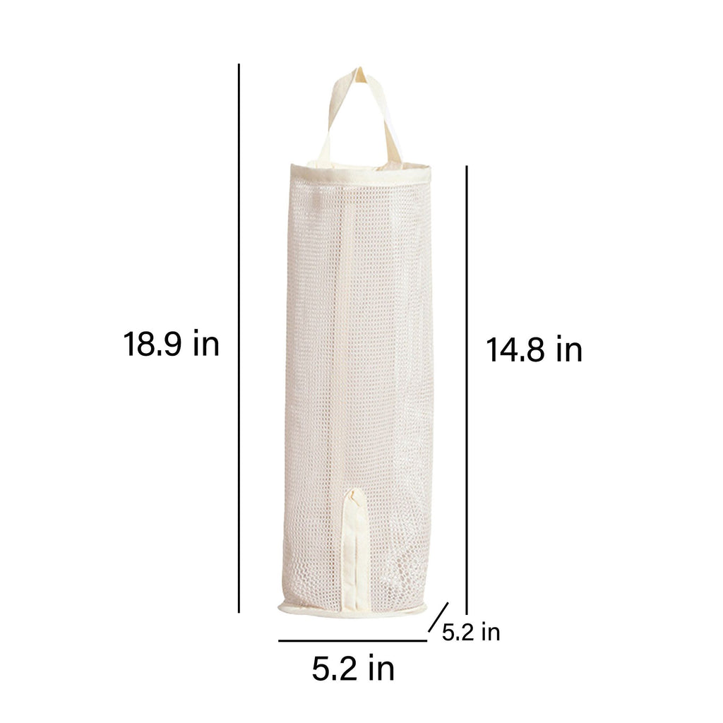 2 Pack Hanging Storage Bags Vertical Organizer Socks Storage for Closet Door Wall Space Saving