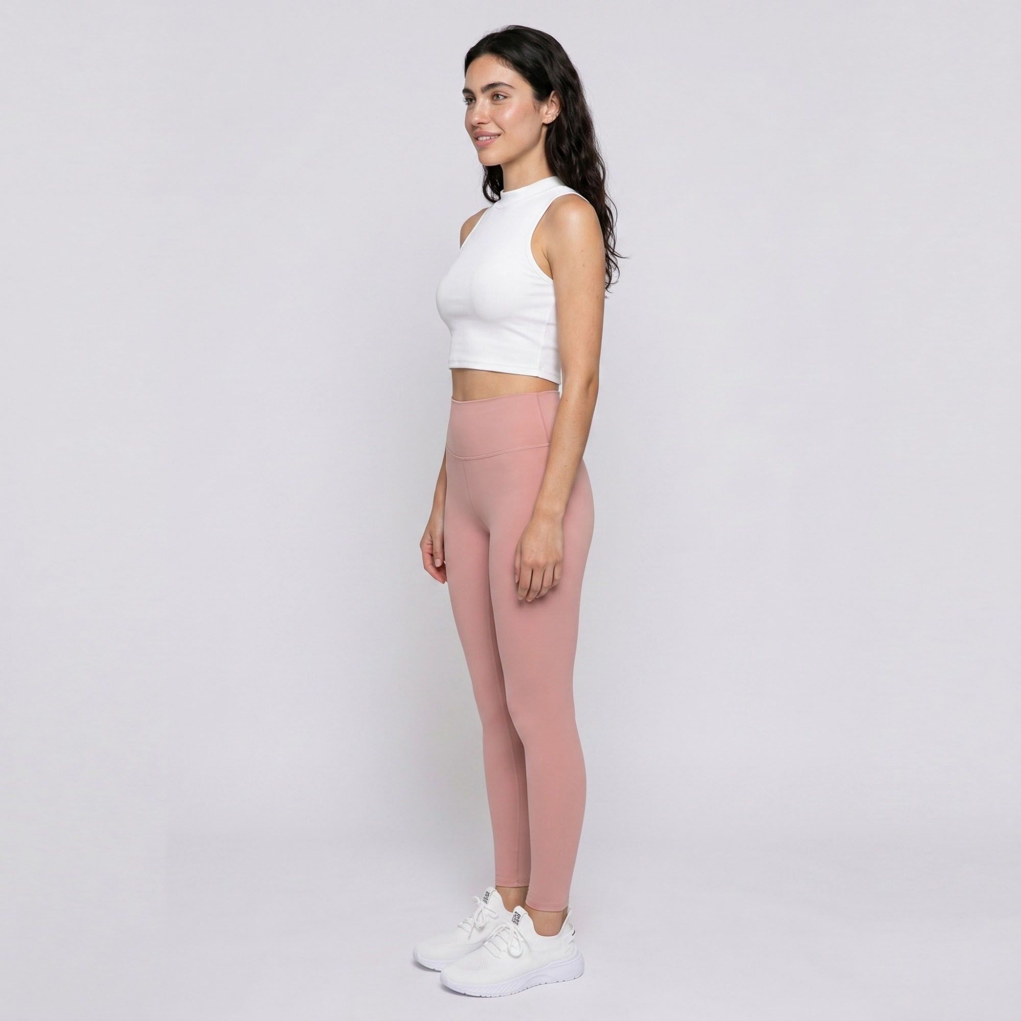 Anna-Kaci Women's High Waist Leggings with Back Contour Seam and Smooth Stretch Fit
