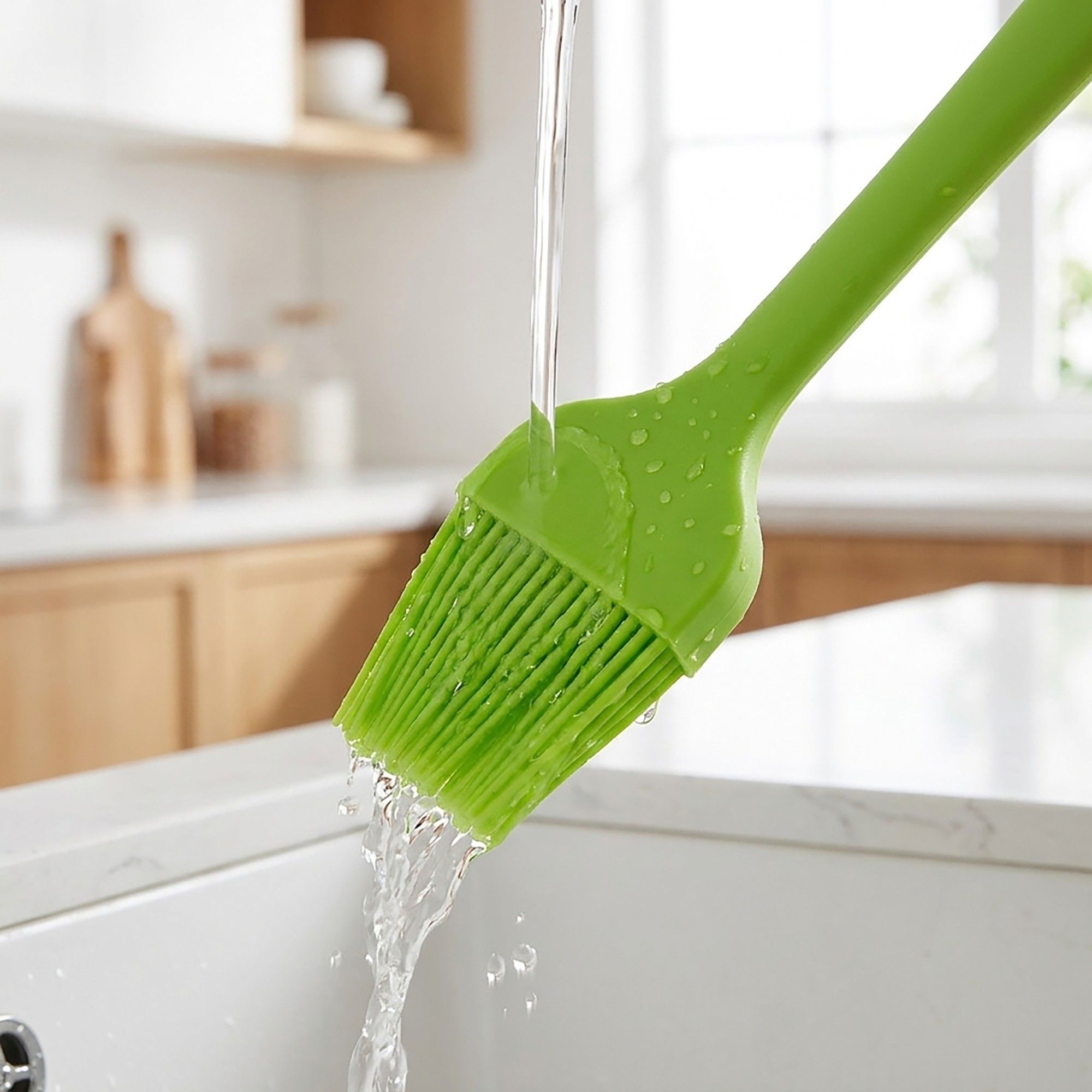 3-Piece Silicone Basting Brush Set, Flexible and Durable Kitchen Tools for Cooking and Baking