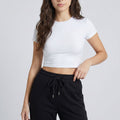Anna-Kaci Active Womens High Waist Drawstring Wide Leg Pants with Elastic Waistband Soft Knit and Relaxed Straight Fit