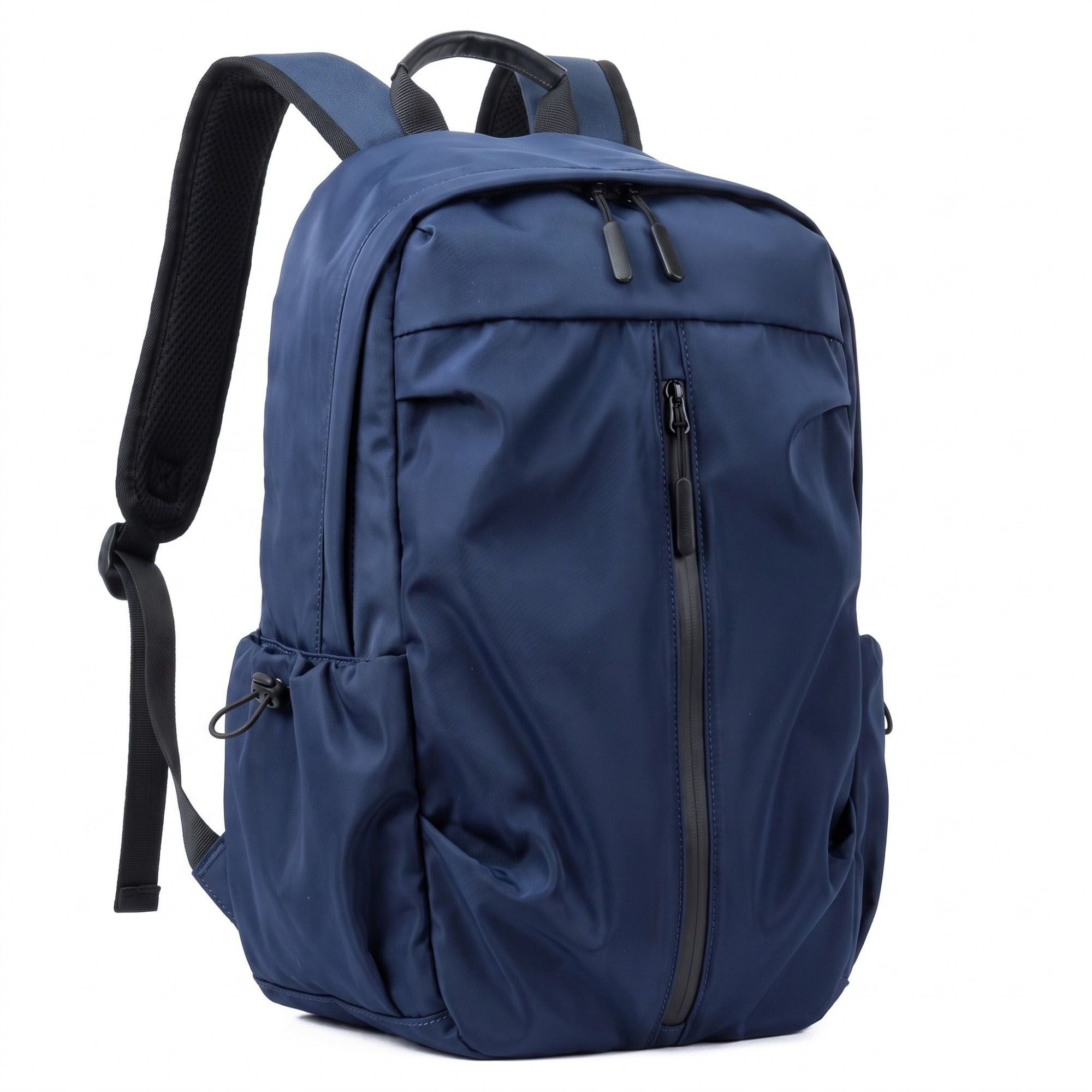 Multi-Pocket Commuter Travel Backpack with Padded Straps and Side Pockets