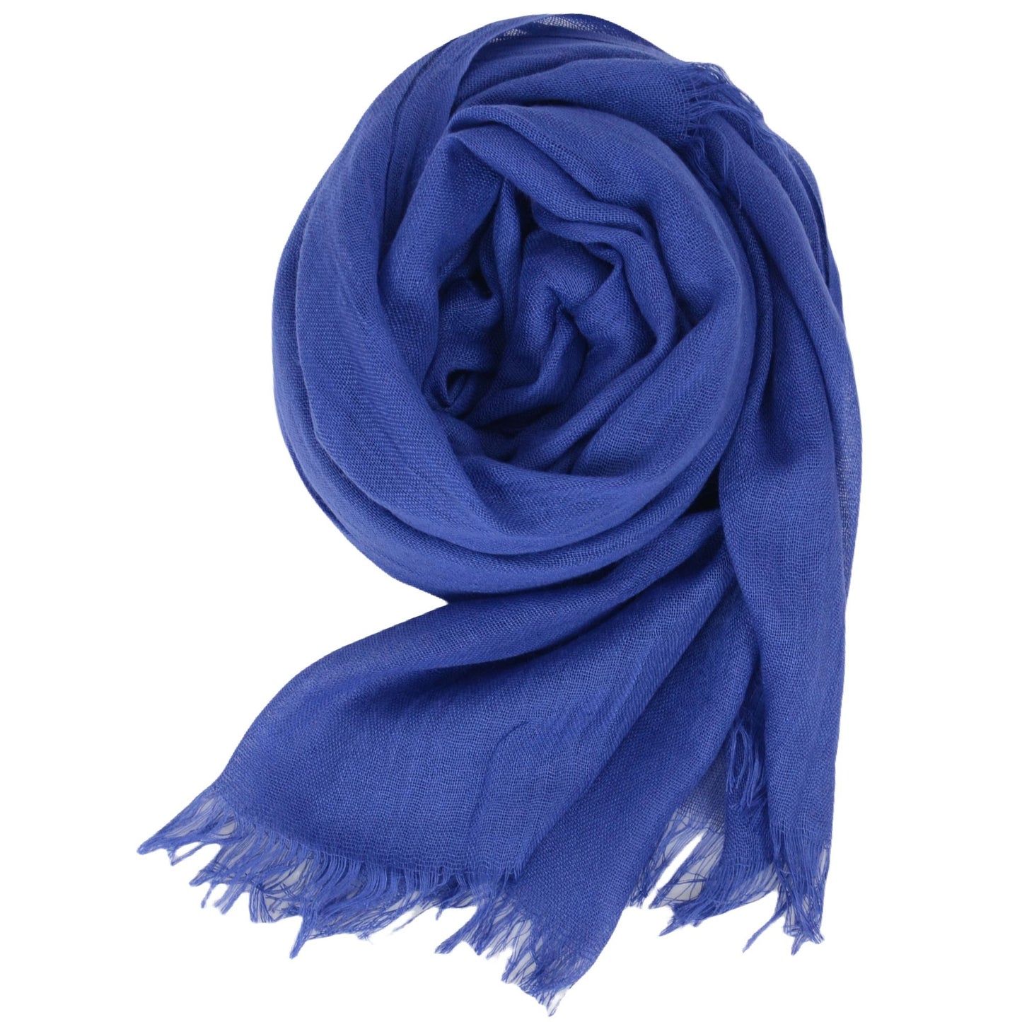 Anna-Kaci Lightweight Solid Cotton Linen Scarf Large Long Gauze Beach Wrap Shawl 78 Inches