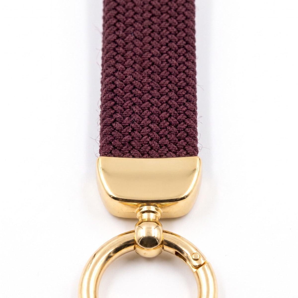 Woven Wristlet Keychain Strap with Hardware Kit