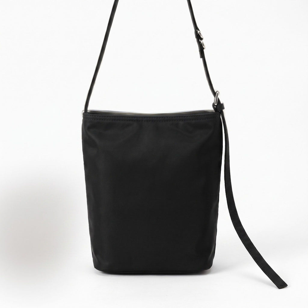 Bucket Shoulder Bag with Adjustable Crossbody Strap 9.5x8.5x4.5in