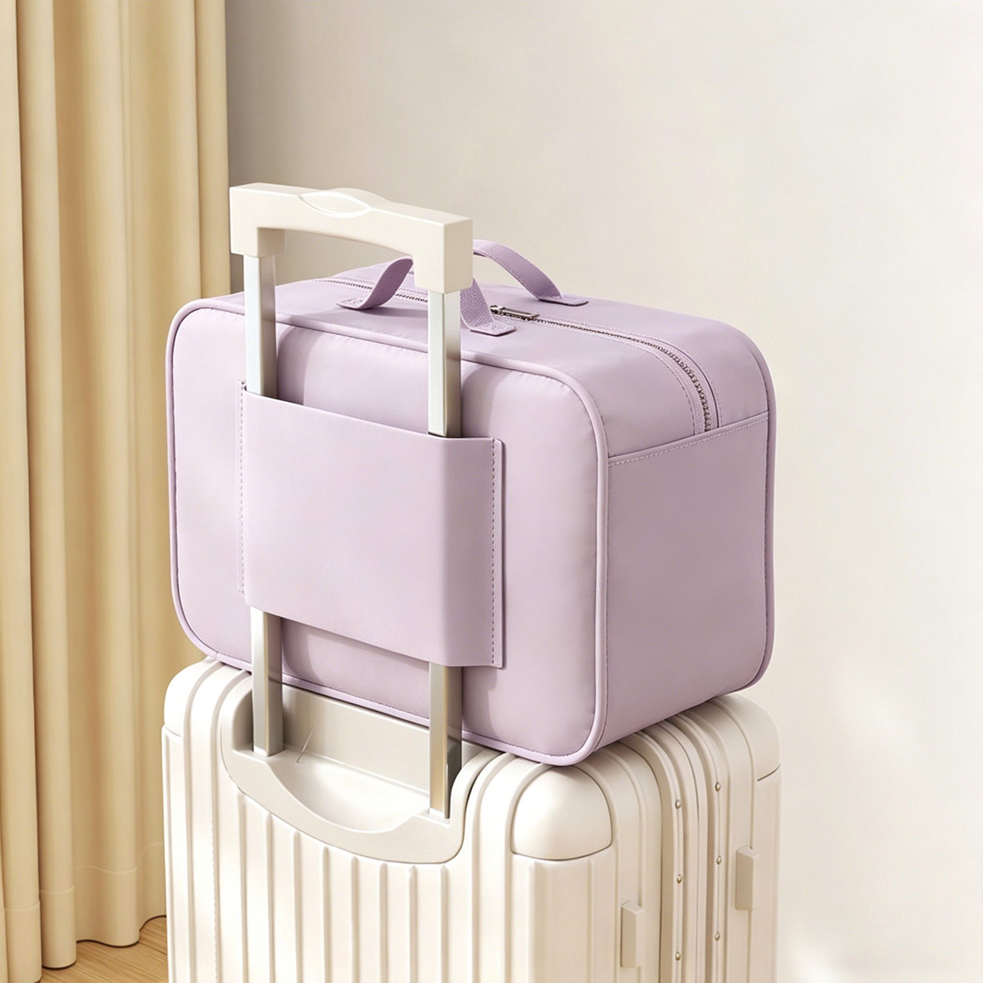 Hanging Travel Organizer Bag Foldable Portable Luggage Storage Bag for Clothes Accessories