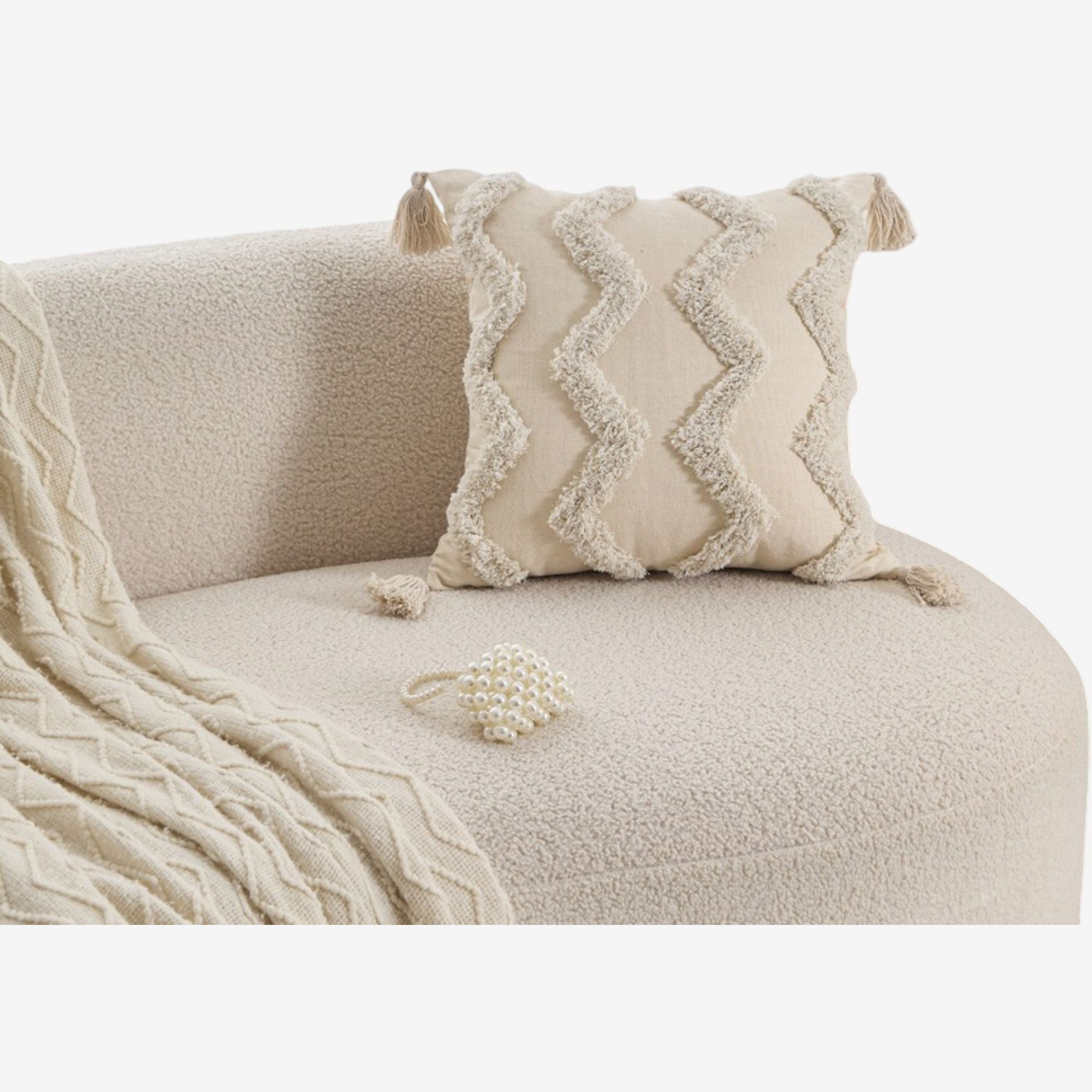 17.7*17.7in Decorative Pillow Cotton Canvas Fabric