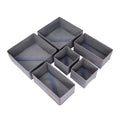 White 6 piece socks set with closet spaces and easy to locate
