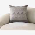Decorative Throw Pillow 17.7*17.7 in Soft Cotton Blend Fabric for Living Room and Sofa