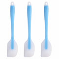 3-Piece Silicone Spatula Set with Handle, Flexible and Durable Kitchen Tools for Cooking and Baking