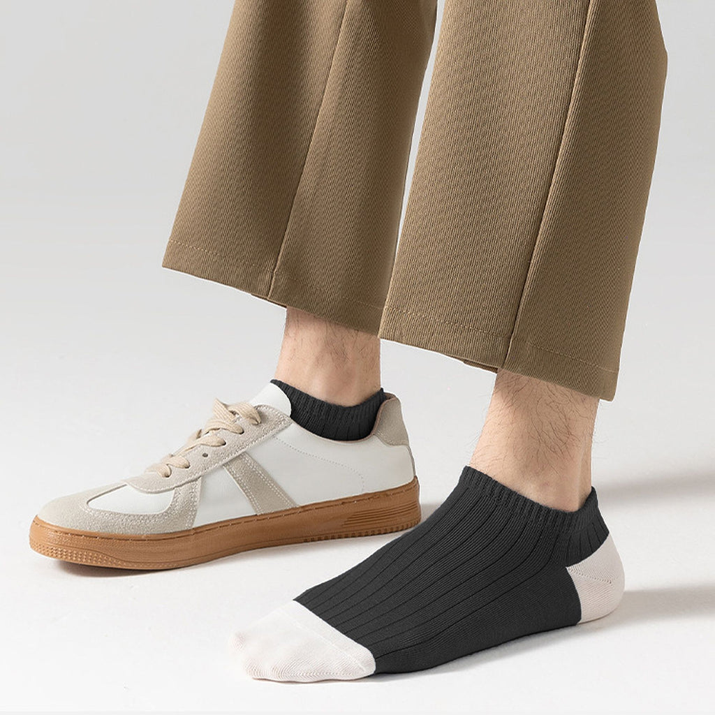 Anna-Kaci 6pk Men's Casual Cotton Low - Cut Ankle Socks