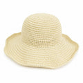 Summer Sun Hat for Women Lightweight Wide Brim Straw Hat for Beach and Vacation