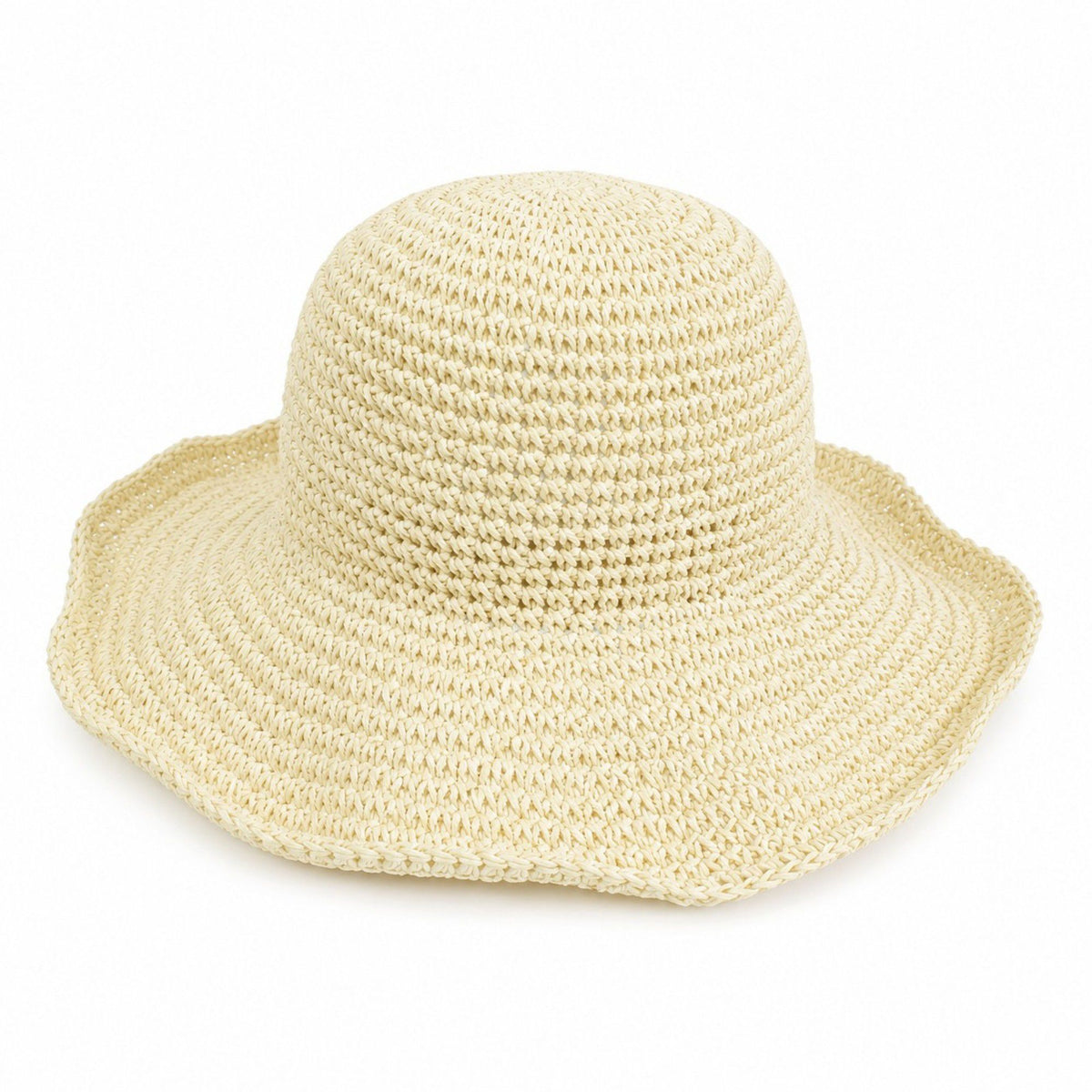 Summer Sun Hat for Women Lightweight Wide Brim Straw Hat for Beach and Vacation