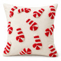 Christmas Tufted Decorative Throw Pillow Cover
