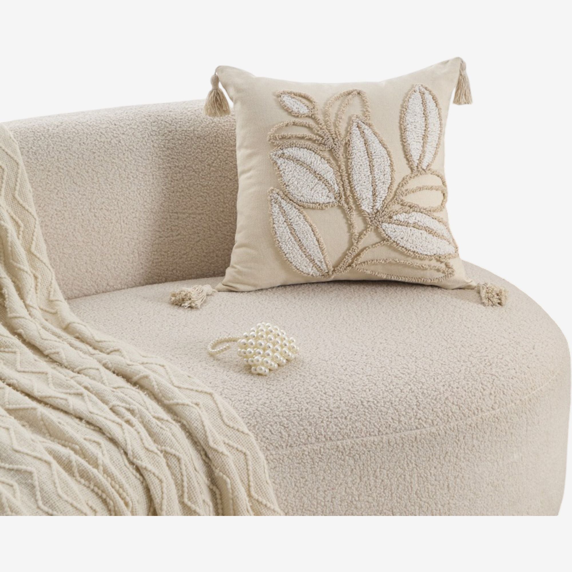 17.7*17.7in Decorative Pillow Cotton Canvas Fabric