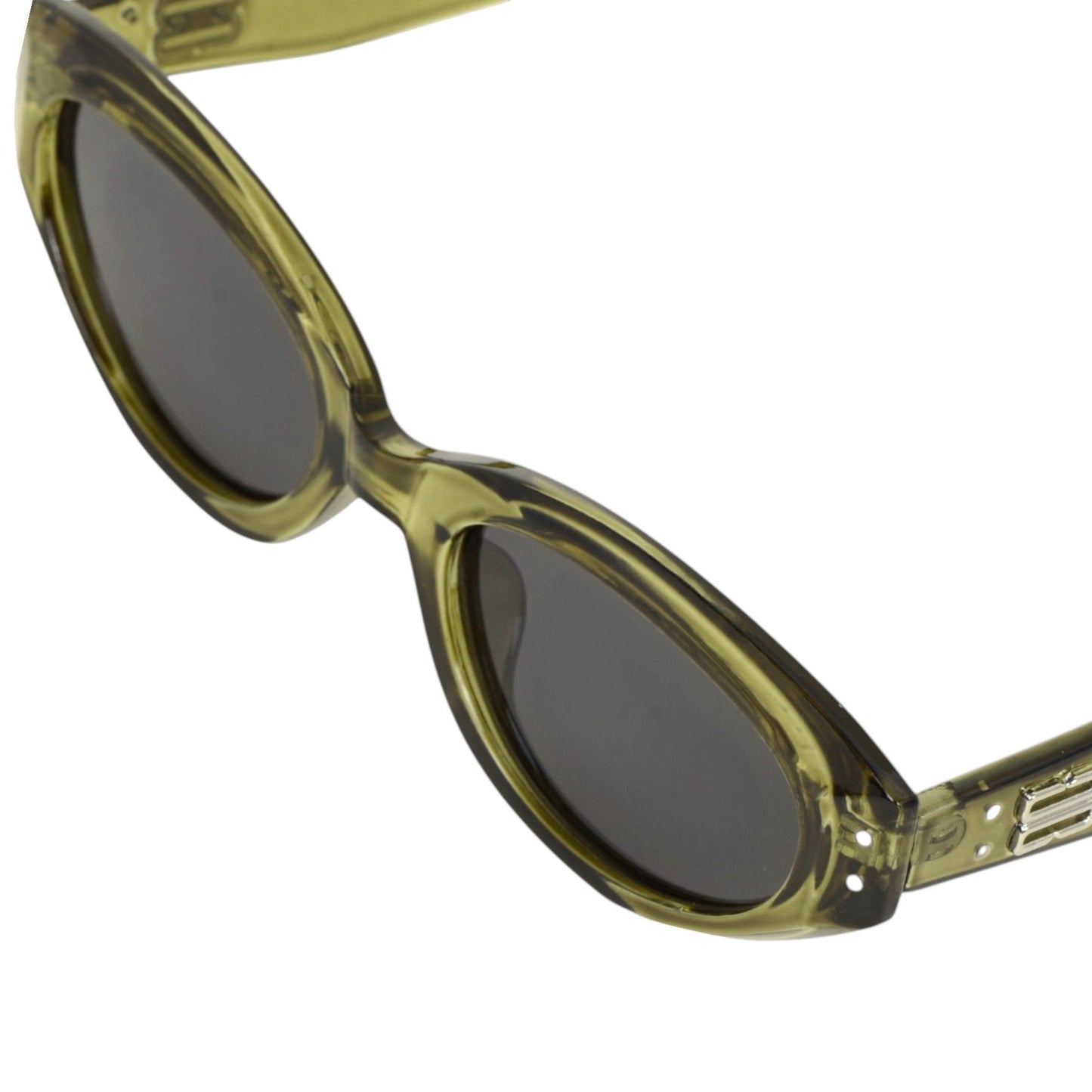 Anna-Kaci Women's Retro Street Style Cat Eye Small Frame Polarized Sunglasses UV400 Protection