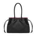 Large Drawstring Tote Bag with Double Shoulder Handles