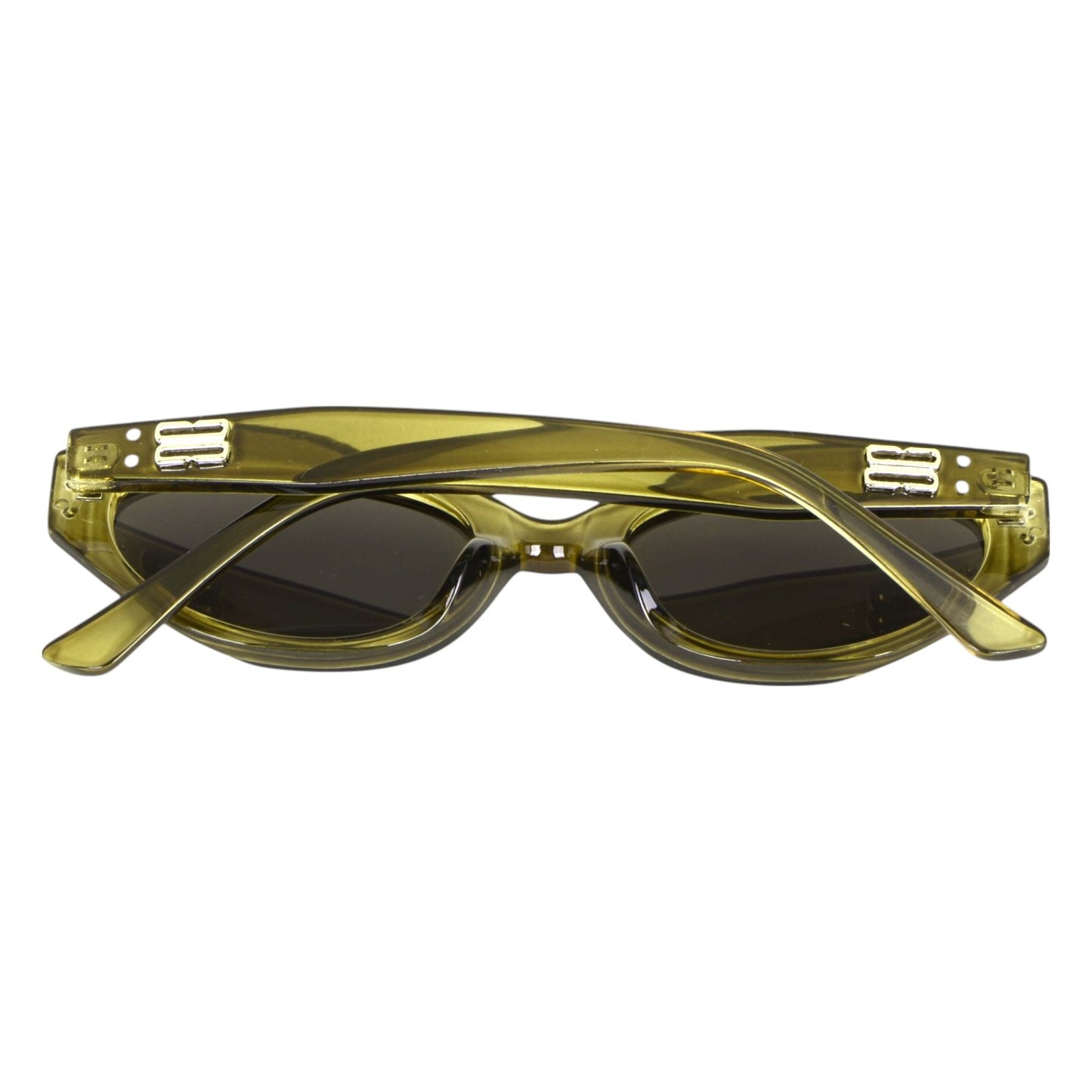 Anna-Kaci Women's Retro Street Style Cat Eye Small Frame Polarized Sunglasses UV400 Protection