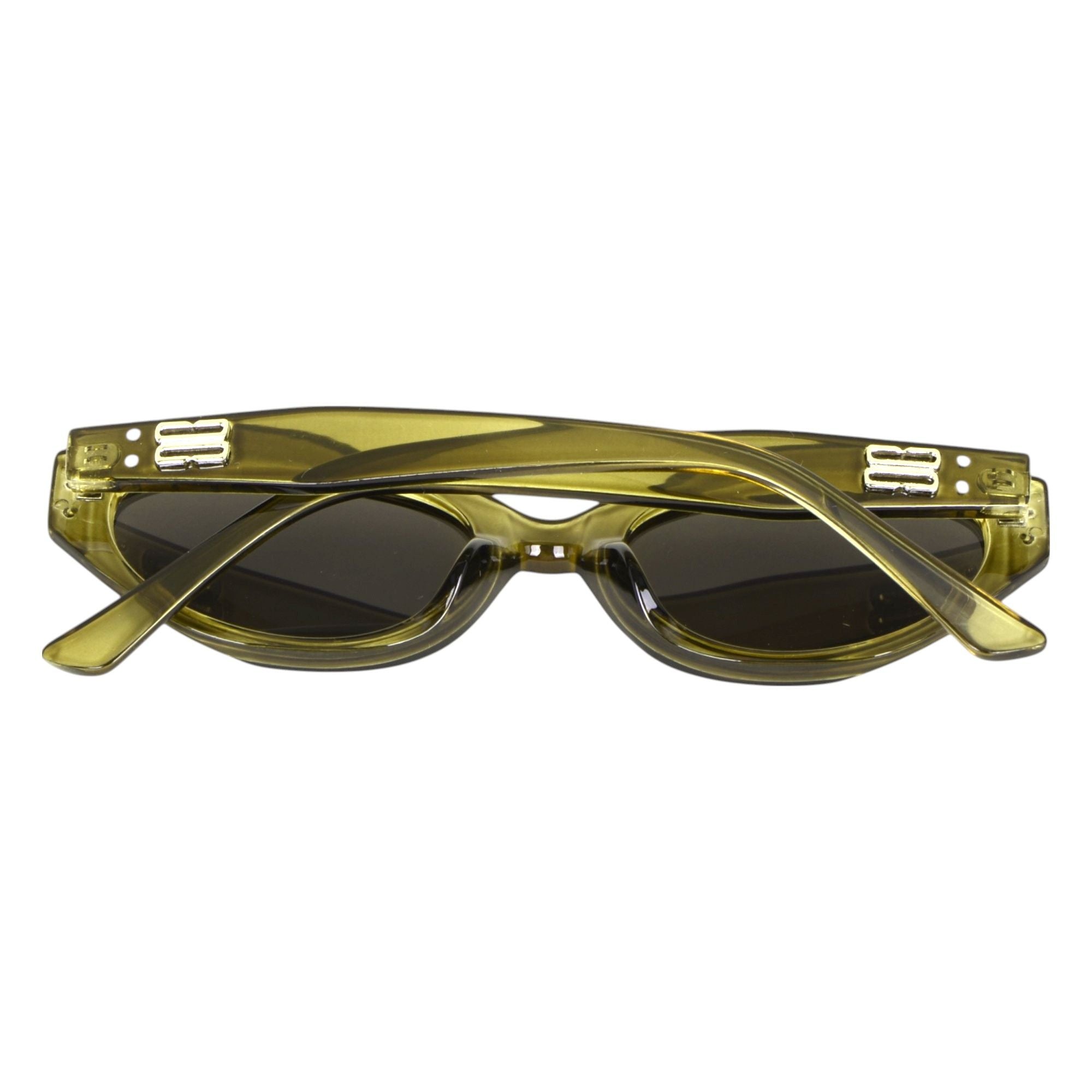Anna-Kaci Women's Retro Street Style Cat Eye Small Frame Polarized Sunglasses UV400 Protection