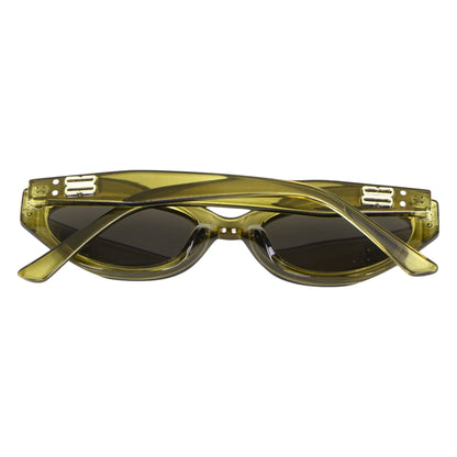Anna-Kaci Women's Retro Street Style Cat Eye Small Frame Polarized Sunglasses UV400 Protection