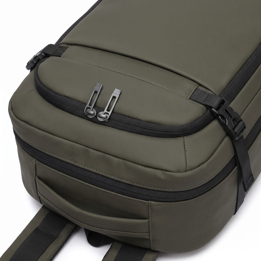 Large Travel Backpack with Compression Straps Multiple Compartments and Padded Shoulder Straps