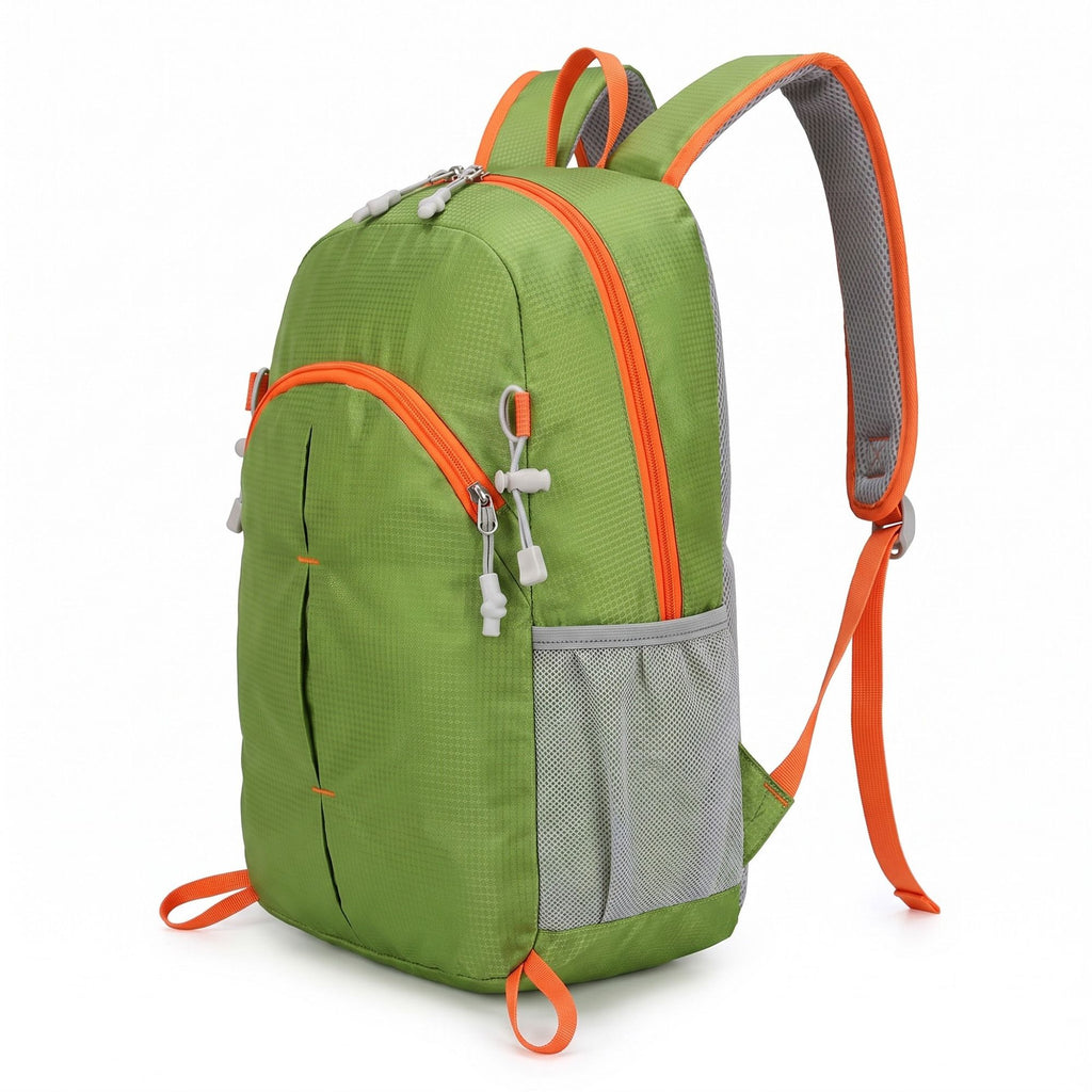 Lightweight Hiking Backpack with Multiple Zip Compartments and Adjustable Padded Straps