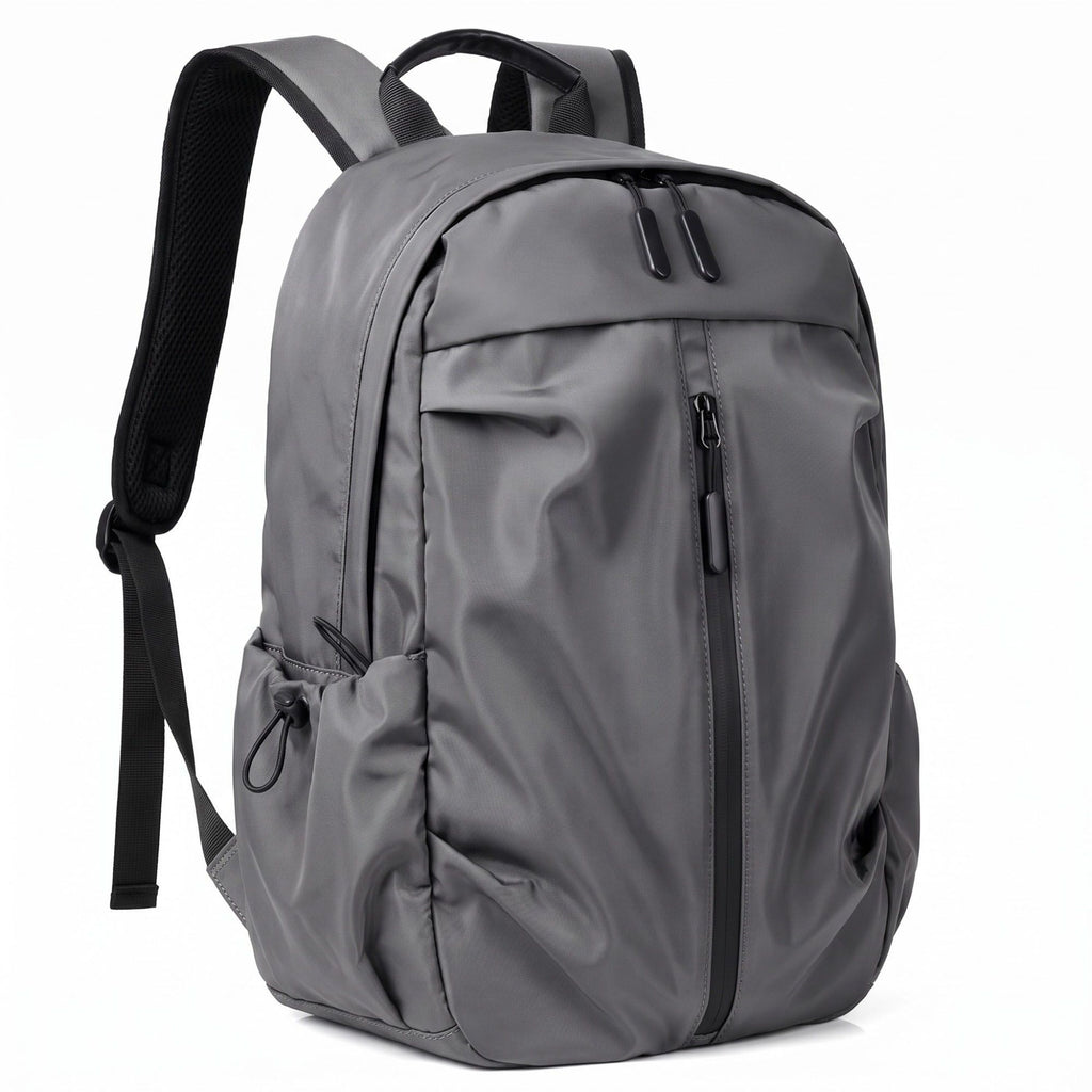 Multi-Pocket Commuter Travel Backpack with Padded Straps and Side Pockets