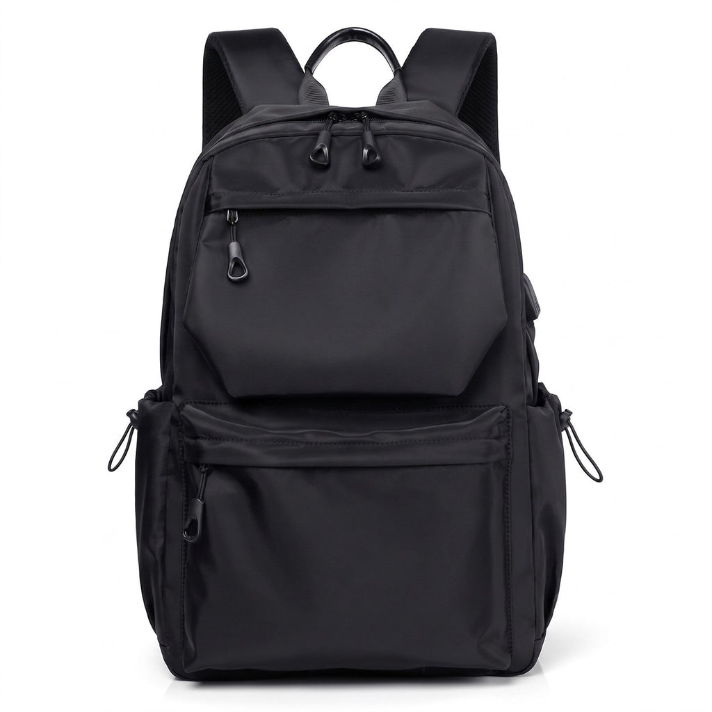 Modern Minimalist Laptop Backpack -  Multi-Pocket Daypack for School, Work, and Travel