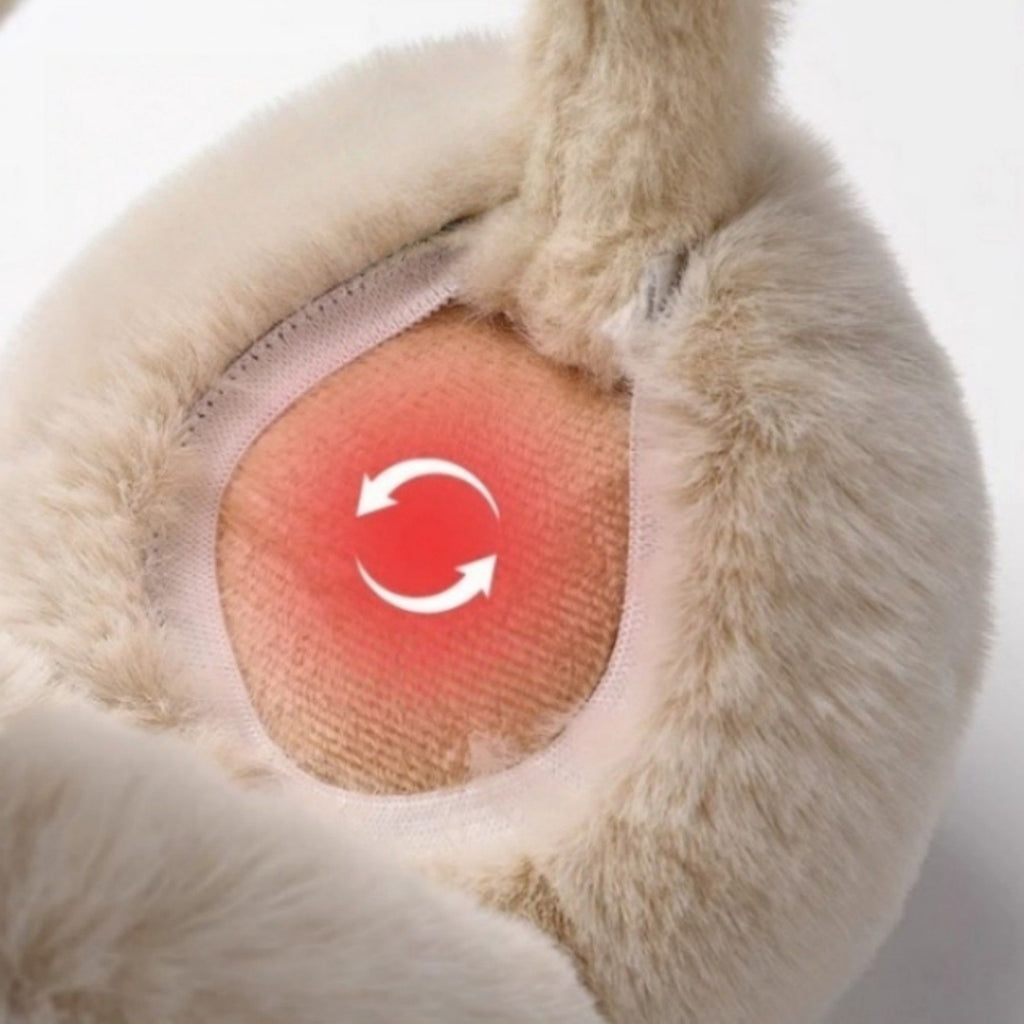 Anna-Kaci Women's Plush Faux Fur Ear Muffs with Padded Ear Cushions and Soft Wraparound Design